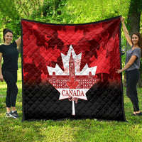 Canada Day Quilt 2024 Canadian Maple Leaf Pattern - Wonder Print Shop
