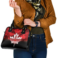 Canada Day Shoulder Handbag 2024 Canadian Maple Leaf Pattern
