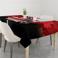 Canada Day Tablecloth 2024 Canadian Maple Leaf Pattern - Wonder Print Shop