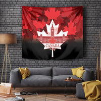 Canada Day Tapestry 2024 Canadian Maple Leaf Pattern - Wonder Print Shop