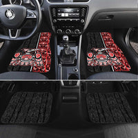 Canada Indigenous Peoples' Day Car Mats Canadian Raven Haida Pattern