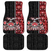 Canada Indigenous Peoples' Day Car Mats Canadian Raven Haida Pattern