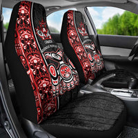Canada Indigenous Peoples' Day Car Seat Cover Canadian Raven Haida Pattern