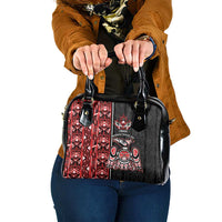 Canada Indigenous Peoples' Day Shoulder Handbag Canadian Raven Haida Pattern