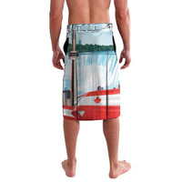 Canada Day Lavalava Cute Beaver With Flag