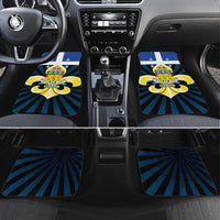 Quebec Canada Province Car Mats Fleur De Lis Coat Of Arms