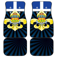 Quebec Canada Province Car Mats Fleur De Lis Coat Of Arms