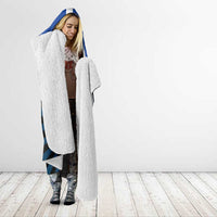 Quebec Canada Province Hooded Blanket Fleur De Lis Coat Of Arms