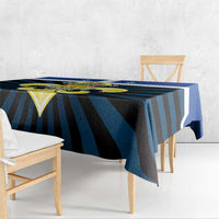 Quebec Canada Province Tablecloth Fleur De Lis Coat Of Arms