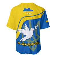 Personalised Ukraine Baseball Jersey Slava Ukraini Sporty Version - Wonder Print Shop