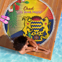 Chad Independence Day Beach Blanket Happy 64 Years Of Independence - Wonder Print Shop