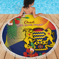 Chad Independence Day Beach Blanket Happy 64 Years Of Independence - Wonder Print Shop
