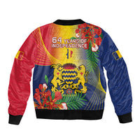 Chad Independence Day Bomber Jacket Happy 64 Years Of Independence - Wonder Print Shop