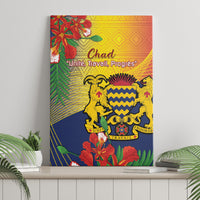 Chad Independence Day Canvas Wall Art Happy 64 Years Of Independence - Wonder Print Shop