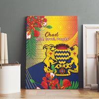 Chad Independence Day Canvas Wall Art Happy 64 Years Of Independence - Wonder Print Shop
