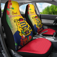 Chad Independence Day Car Seat Cover Happy 64 Years Of Independence - Wonder Print Shop