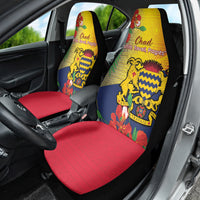 Chad Independence Day Car Seat Cover Happy 64 Years Of Independence - Wonder Print Shop