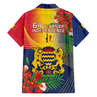 Chad Independence Day Family Matching Long Sleeve Bodycon Dress and Hawaiian Shirt Happy 64 Years Of Independence - Wonder Print Shop