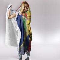 Chad Independence Day Hooded Blanket Happy 64 Years Of Independence