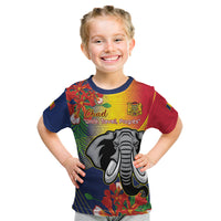 Chad Independence Day Kid T Shirt Happy 64 Years Of Independence - Wonder Print Shop