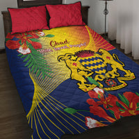 Chad Independence Day Quilt Bed Set Happy 64 Years Of Independence - Wonder Print Shop
