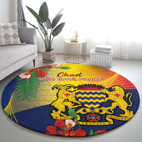 Chad Independence Day Round Carpet Happy 64 Years Of Independence