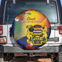 Chad Independence Day Spare Tire Cover Happy 64 Years Of Independence - Wonder Print Shop