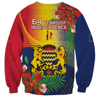 Chad Independence Day Sweatshirt Happy 64 Years Of Independence - Wonder Print Shop