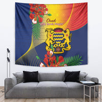 Chad Independence Day Tapestry Happy 64 Years Of Independence - Wonder Print Shop