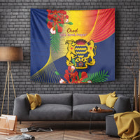 Chad Independence Day Tapestry Happy 64 Years Of Independence - Wonder Print Shop