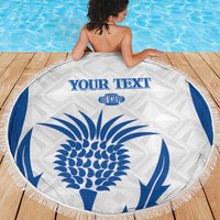 Scotland Rugby 2025 Custom Beach Blanket Come On Thistle