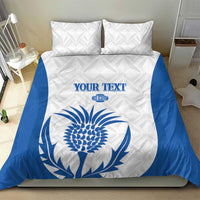 Scotland Rugby 2025 Custom Bedding Set Come On Thistle