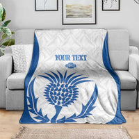 Scotland Rugby 2025 Custom Blanket Come On Thistle