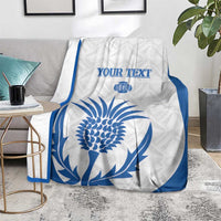 Scotland Rugby 2025 Custom Blanket Come On Thistle
