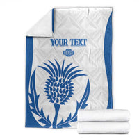 Scotland Rugby 2025 Custom Blanket Come On Thistle