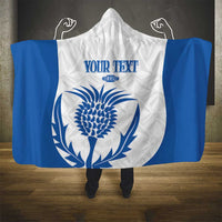 Scotland Rugby 2025 Custom Hooded Blanket Come On Thistle