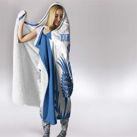 Scotland Rugby 2025 Custom Hooded Blanket Come On Thistle