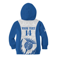 Scotland Rugby 2025 Custom Kid Hoodie Come On Thistle
