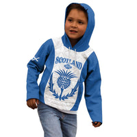 Scotland Rugby 2025 Custom Kid Hoodie Come On Thistle