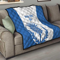 Scotland Rugby 2025 Custom Quilt Come On Thistle