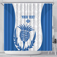 Scotland Rugby 2025 Custom Shower Curtain Come On Thistle