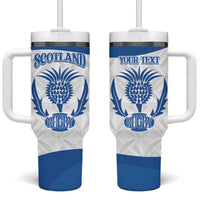 Scotland Rugby 2025 Custom Tumbler With Handle Come On Thistle