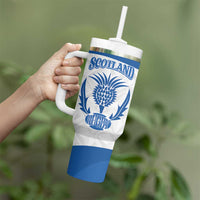 Scotland Rugby 2025 Custom Tumbler With Handle Come On Thistle