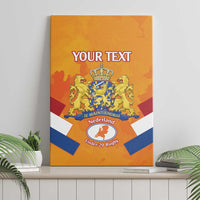 Custom Netherlands Rugby Canvas Wall Art 2024 Go Champions Nederland - Wonder Print Shop