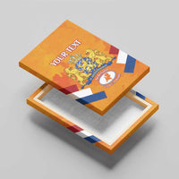 Custom Netherlands Rugby Canvas Wall Art 2024 Go Champions Nederland - Wonder Print Shop