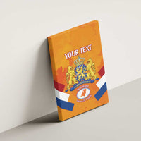 Custom Netherlands Rugby Canvas Wall Art 2024 Go Champions Nederland - Wonder Print Shop