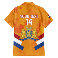 Custom Netherlands Rugby Family Matching Short Sleeve Bodycon Dress and Hawaiian Shirt 2024 Go Champions Nederland - Wonder Print Shop