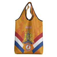 Custom Netherlands Rugby Grocery Bag Go Champions Nederland