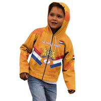 Custom Netherlands Rugby Kid Hoodie 2024 Go Champions Nederland - Wonder Print Shop