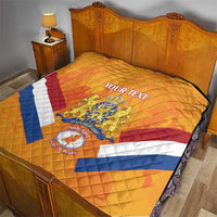 Custom Netherlands Rugby Quilt 2024 Go Champions Nederland - Wonder Print Shop